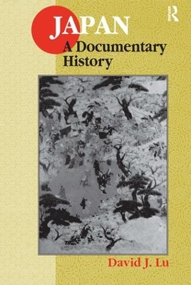 Cover of Japan: A Documentary History