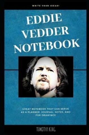 Cover of Eddie Vedder Notebook