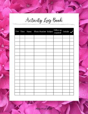 Cover of Activity Log Book 1.2