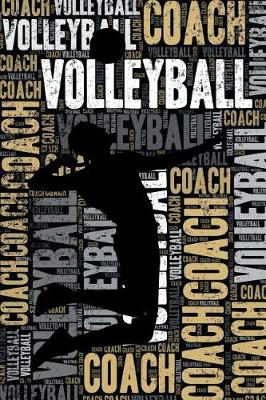 Book cover for Volleyball Coach Journal