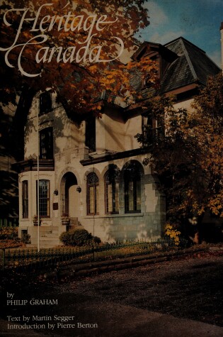 Cover of Heritage Canada