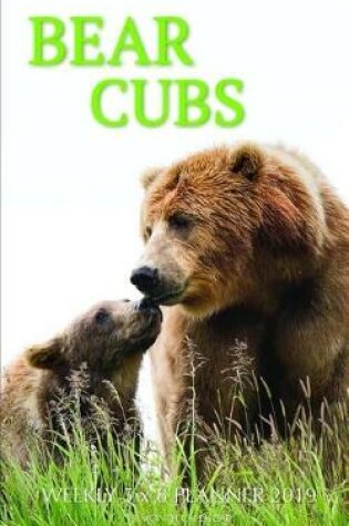 Cover of Bear Cubs Weekly 5 X 8 Planner 2019