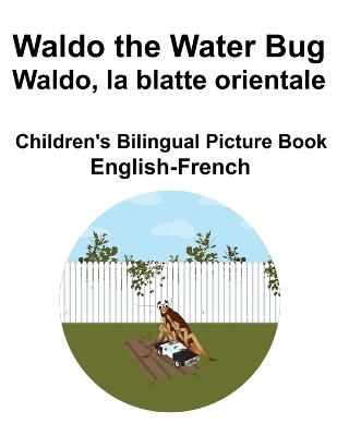 Book cover for English-French Waldo the Water Bug / Waldo, la blatte orientale Children's Bilingual Picture Book