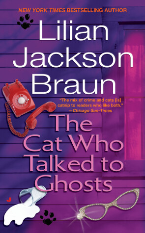 Book cover for The Cat Who Talked to Ghosts