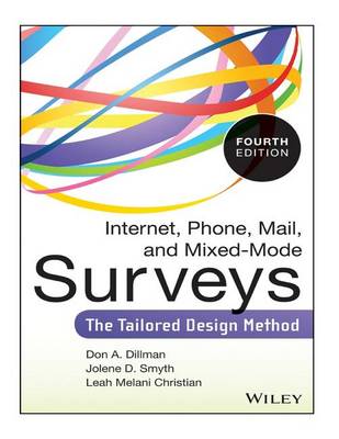 Book cover for Internet, Phone, Mail, and Mixed-Mode Surveys