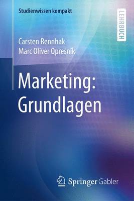 Book cover for Marketing: Grundlagen