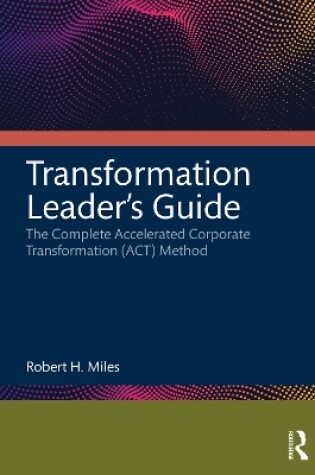 Cover of Transformation Leader’s Guide