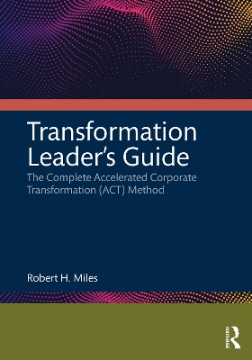 Book cover for Transformation Leader’s Guide