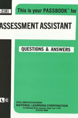 Cover of Assessment Assistant