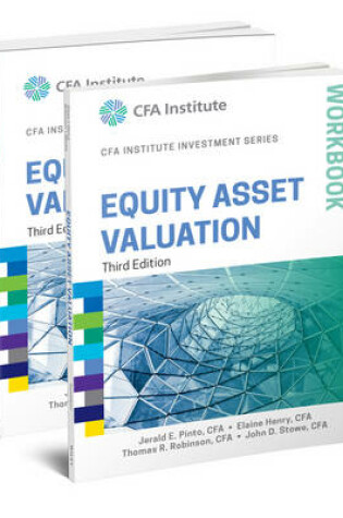 Cover of Equity Asset Valuation, 3e Book and Workbook Set