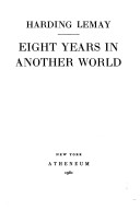 Book cover for Eight Years in Another World