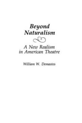 Cover of Beyond Naturalism