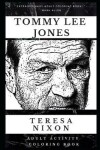 Book cover for Tommy Lee Jones Adult Activity Coloring Book