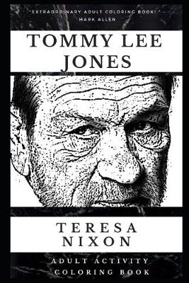 Cover of Tommy Lee Jones Adult Activity Coloring Book