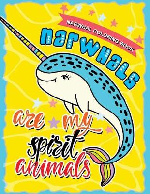 Book cover for Narwhal Coloring Book