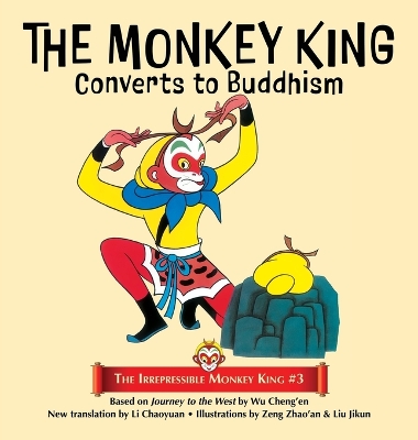 Book cover for The Monkey King Converts to Buddhism