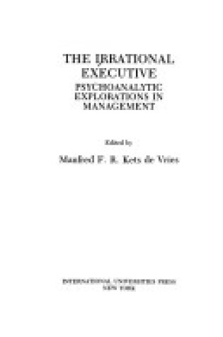 Cover of The Irrational Executive