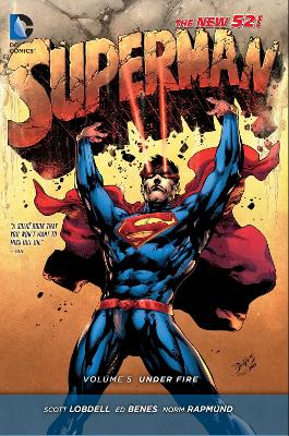 Book cover for Superman Vol. 5 Under Fire (The New 52)