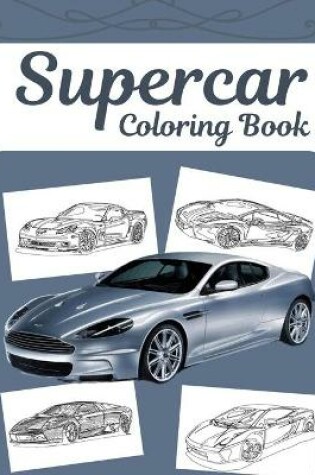 Cover of Supercar Coloring Book