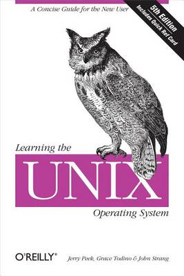 Book cover for Learning the Unix Operating System
