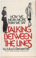 Book cover for Talking Between