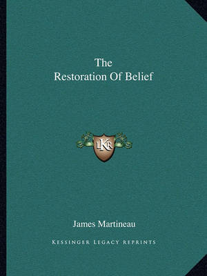 Book cover for The Restoration of Belief