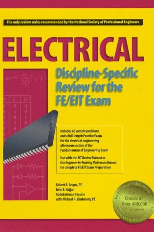 Cover of Electrical Discipline-Specific Review for the FE/EIT Exam