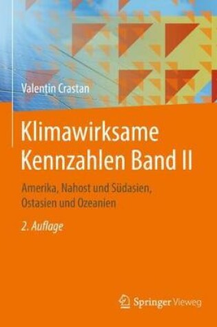 Cover of Klimawirksame Kennzahlen Band II