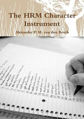 Book cover for The HRM Character Instrument
