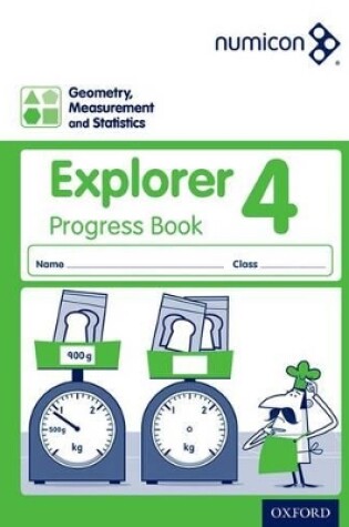 Cover of Geometry, Measurement and Statistics 4 Explorer Progress Book