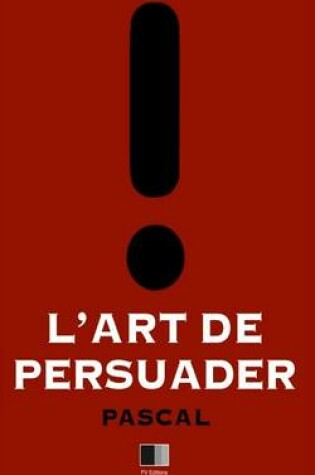 Cover of L'Art de Persuader
