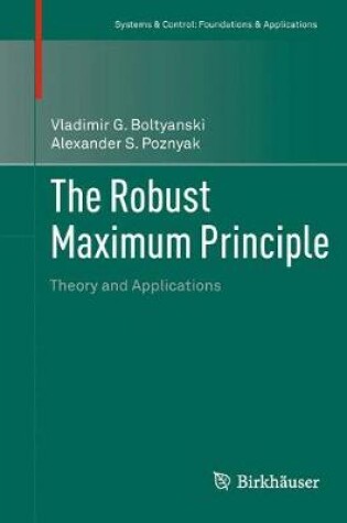 Cover of The Robust Maximum Principle