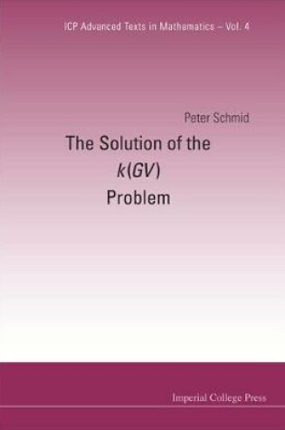 Cover of Solution Of The K(gv) Problem, The