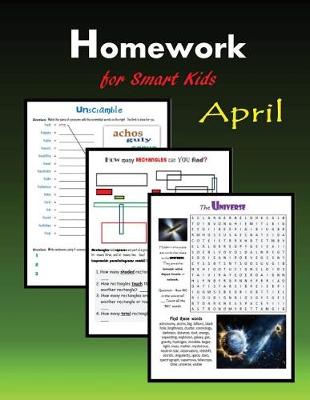 Book cover for Homework for smart kids April