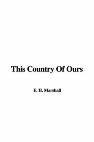 Cover of This Country of Ours