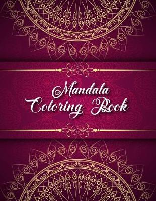 Book cover for Mandala colouring book