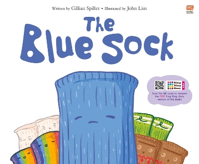 Book cover for The Blue Sock