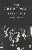 Book cover for The Great War 1914-1918