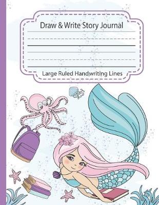 Cover of Draw & Write Story Journal, Large Ruled Handwriting Lines