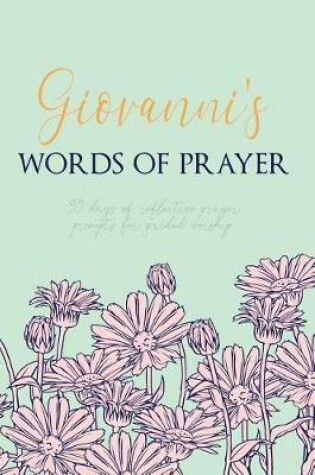 Cover of Giovanni's Words of Prayer