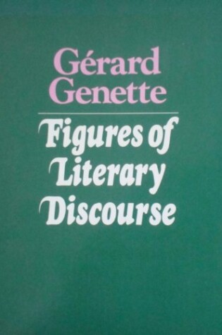 Cover of Figures of Literary Discourse