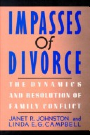 Cover of Impasses of Divorce