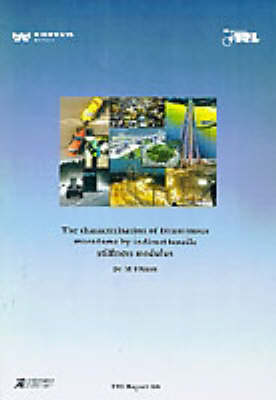 Book cover for Characterisation of Bituminous Macadams by Indirect Tensile Stiffness Modulus