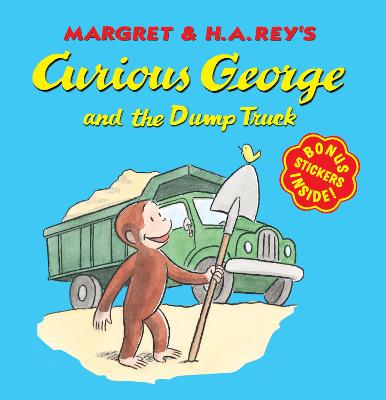 Book cover for Curious George And The Dump Truck (8x8 With Stickers)