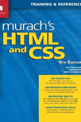 Cover of Murach’s HTML and CSS (6th Edition)