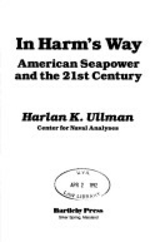 Cover of In Harm's Way