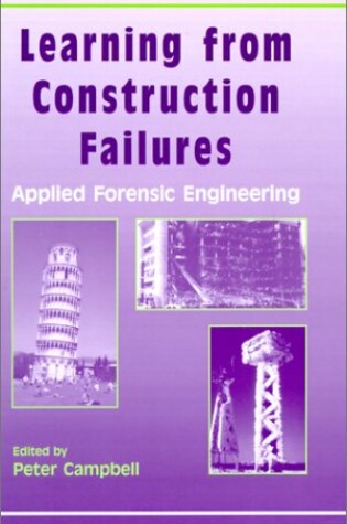 Cover of Learning from Construction Failures