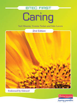 Book cover for BTEC First in Caring Student Book