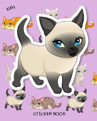 Book cover for Sticker Book Kitty