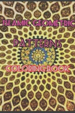 Cover of islamic geometric patterns coloring book